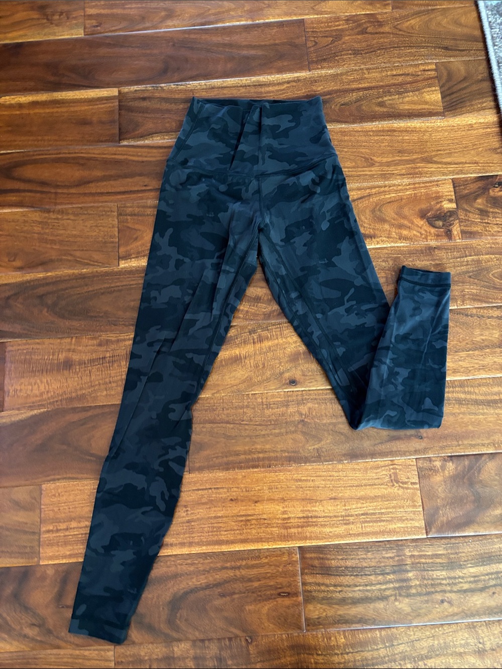 lululemon athletica Black Camo High-Rise Leggings